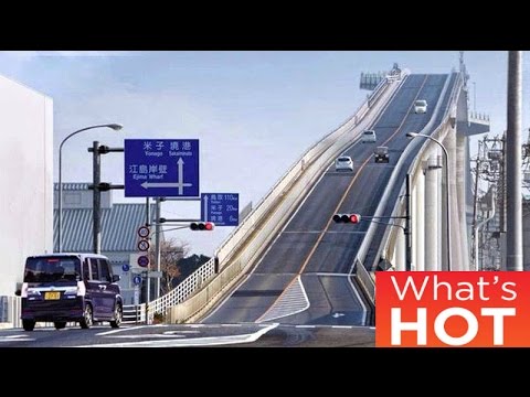 image-Is the Sakaiminato bridge really that steep?