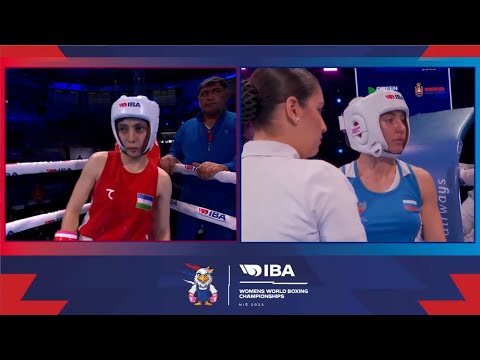 SF W48kg FOZILOVA FARZONA (UZB) vs CHUMGALAKOVA IULIIA (RUS) | IBA WWCHs Niš 2025