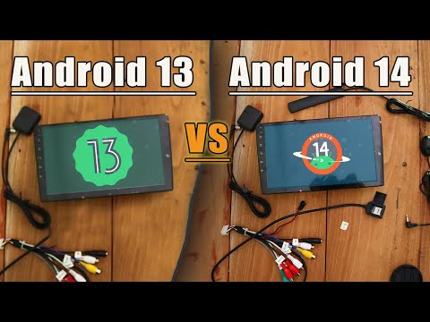 Android 13 vs Android 14 Car Stereo System : Benchmark Video