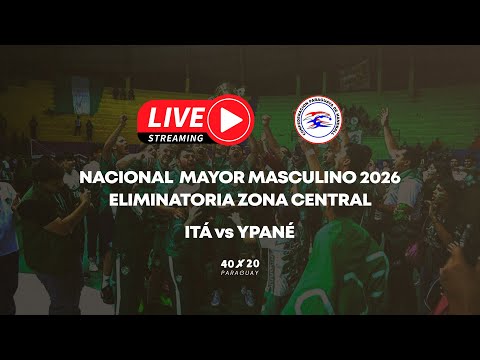 ITÁ vs YPANÉ | MASCULINO | Eliminatoria Nacional 2026 Zona Central