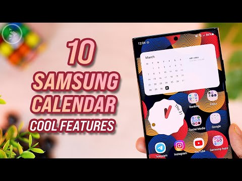 10 Cool and Useful Features in Samsung Calendar One UI 4.1 on Samsung Galaxy S22 Ultra