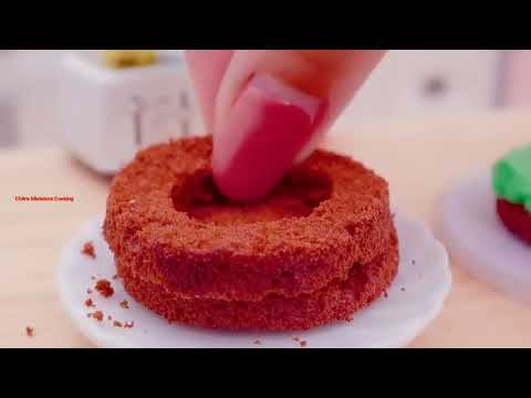 Sweet Miniature Chocolate KITKAT Cake Decorating Tutorial   Easy Mini Yummy Cake Recipe Idea