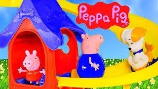 Bubble Guppies Puppy Playhouse Peppa Pig Lookout Tower Elevator Toy Episodes by DCTC