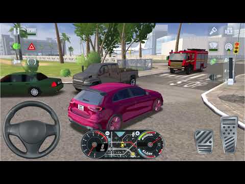 Taxi sim 2020 │MERCEDES A CLASS UBER CAR DRIVER🚕👩‍🦼- 3D Car games Android mobile game