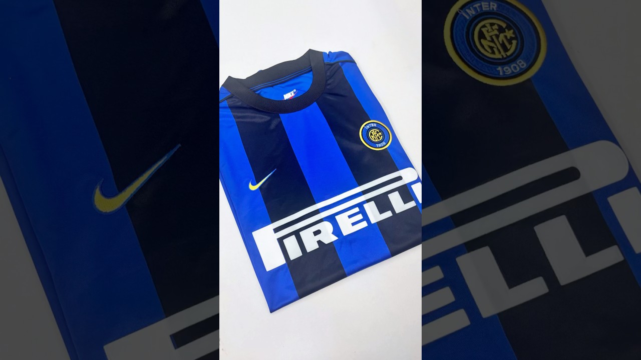 2002 Inter Milan Home Football Jersey #jersey #intermilan #football #footballjersey #intermilanfc