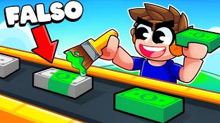 I Made a Fake Money Factory in Roblox! thumbnail
