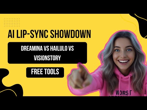 Dreamina vs Hailulo vs VisionStory – Best Free AI Lip-Sync Tool?