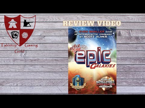 Ultra Tiny Epic Galaxies Board Game Review