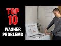 10 Most Common Problems With Laundry Washing Machines