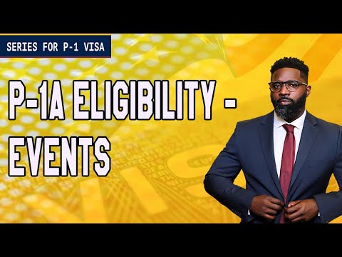 P -1A Visa  -   Events