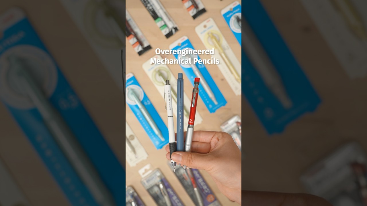 Overengineered Mechanical Pencils 🤯✏️