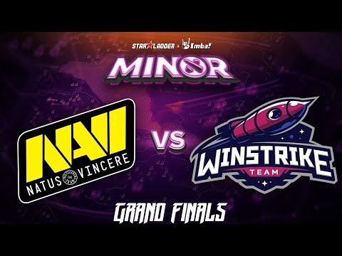 NaVi vs Winstrike Game 3 - SL ImbaTV Minor CIS Qualifier: Grand Finals
