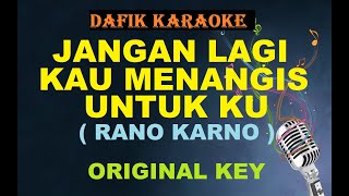 Download lagu Jangan Lagi Kau Menangis Untukku Rano Karno Nada a... mp3