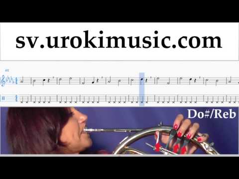 Lär Dig Spela Valthorn Charlie Puth - Attention Tabs Nybörjare Del 1 övningar um-i492