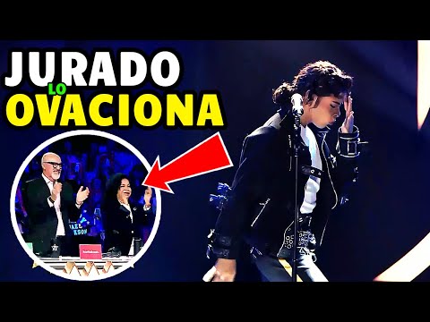 JURADO SE PONE DE PIE ANTE MICHAEL JACKSON  | YO SOY VIERNES 12 #yosoy