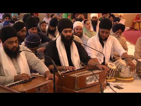 Bhai Harsimran Singh Lalli (UK) Detroit2018 Friday - dhann jeeou thih ko jag mai