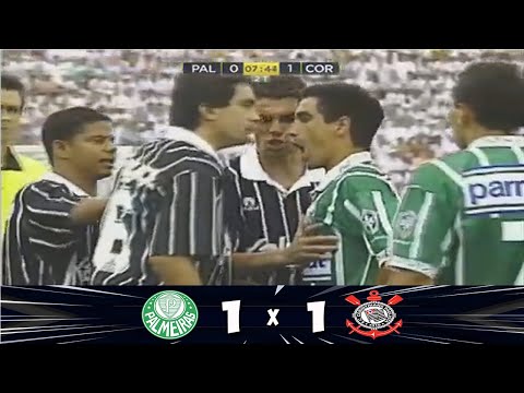 Palmeiras 1x1 Corinthians - Clima Quente e Jogo Bonito: Assim Foi a Final do Brasileiro de 1994! 💣⚽