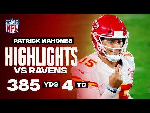 Patrick mahomes full highlights vs baltimore ravens - 385 yards & 4 Touchdowns - week 3-  2020