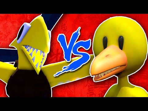 Yellow Antigo Vs Yellow Novo (Rainbow Friends 2) - Batalha de rap