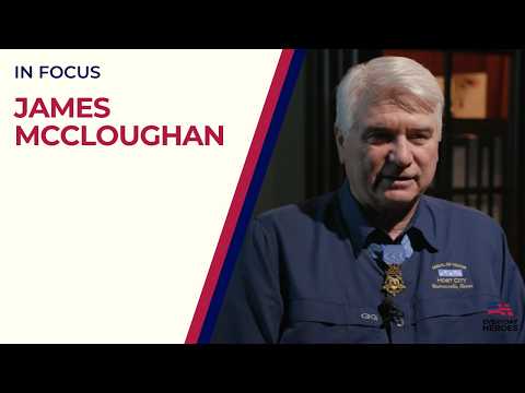 Medal of Honor Recipient James McCloughan  on Service, Sacrifice, and Veterans Day