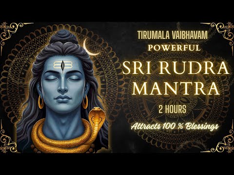 Powerful 2-Hour Rudra Mantra Chanting | Lord Shiva's Divine Blessings | Spiritual Awakening