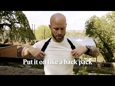 Hållningsband Swedish Posture Flexi One-Size Svart