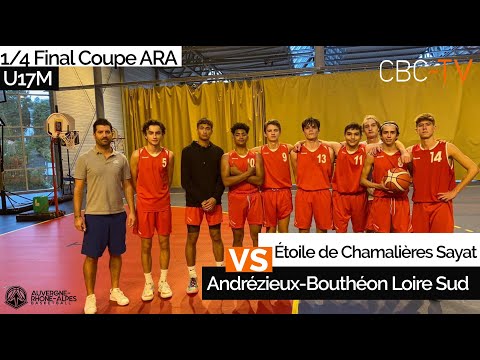 Étoile de Chamalières Sayat vs Andrézieux-Bouthéon Loire Sud | 1/4F Coupe ARA | U17M