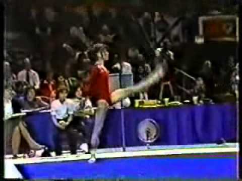 silvia topalova 1984 american cup floor exercise
