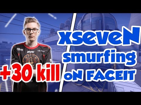 xseveN Smurfing oN FACEIT * Nuke