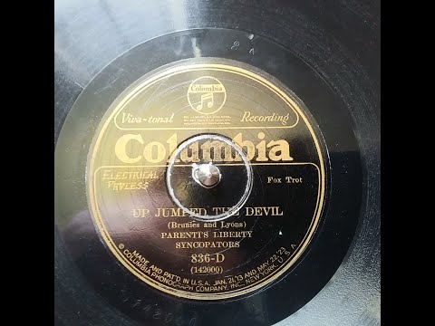 Tony Parenti - Up Jumped The Devil   Columbia 836 D