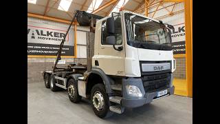 후크리프트 트럭 DAF CF 400 *EURO 6* 8X4 HOOKLOADER &ndash; 2015 &ndash; YH15 GBO | 이미지 4 - Autoline