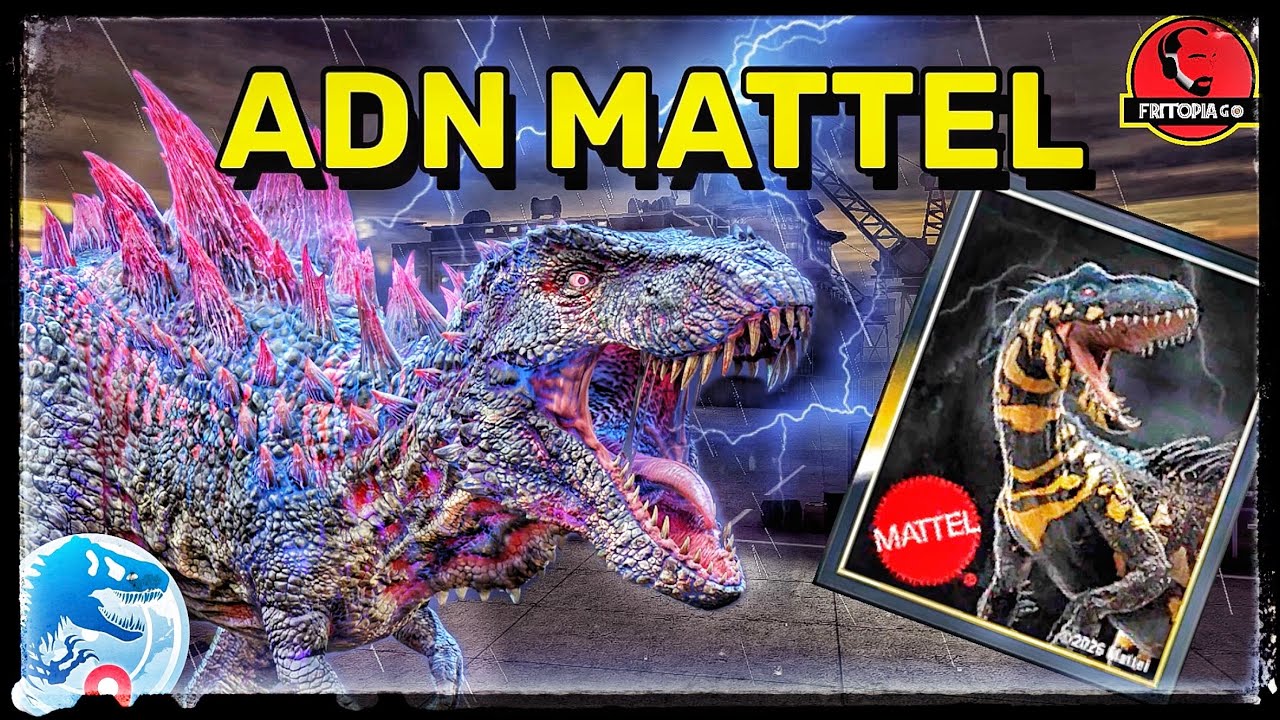 ¿Cómo CONSEGUIR ADN de INDORAPTOR MATTEL en Jurassic World Alive?