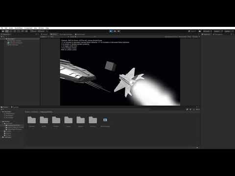 V: Unity Space Game - Spaceflight Controls Test (Free Unity Asset)