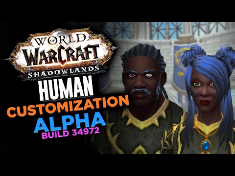 Human Customization | Shadowlands Alpha 34972