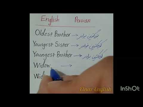 English/Persian words #english #vocabulary #learning #persian #learnenglish
