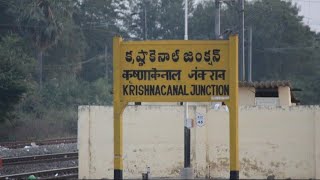 preview picture of video 'Krishna Canal Junction Railway Station'