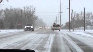 preview picture of video 'Driving in a Blizzard from work (Jasons World)'