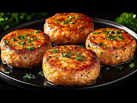 Crispy Tuna‑Stuffed Potato Cakes with Creamy Dill Sauce