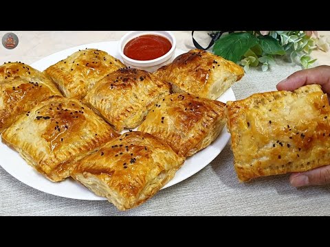 Bakery Style Chicken Tikka Patties Recipe | Patties Banane Ka Tarika | Patties Recipe