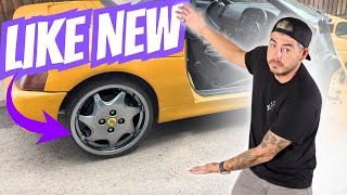 WHEEL RESTORATION - How to make old wheels look New again
