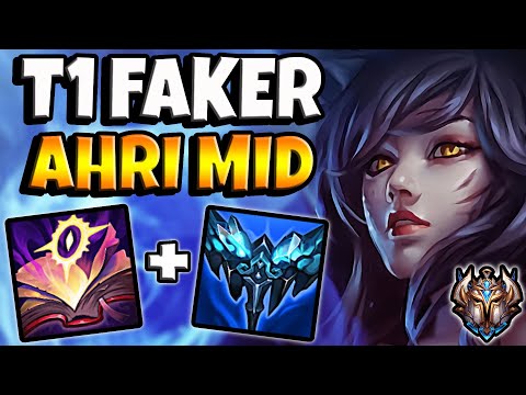 T1 Faker Ahri vs Nunu MID [ Perfect KDA ] Korea Challenger ✅
