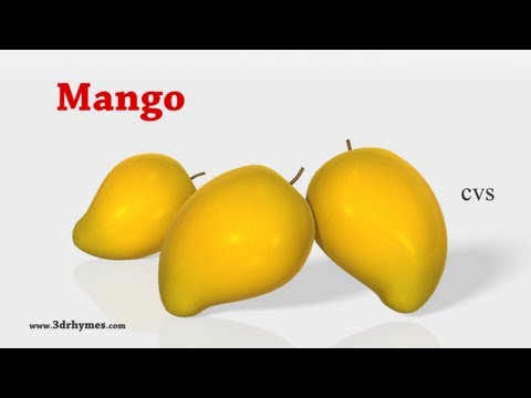 Learn Fruits Song For children - 3D Animation English Nursery rhymes