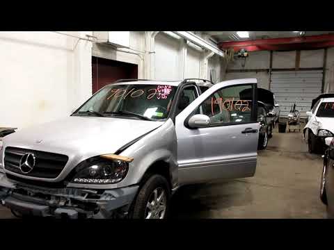 Parting out a 2004 Mercedes ML350 parts car - 190102 - Tom's Foreign Auto Parts