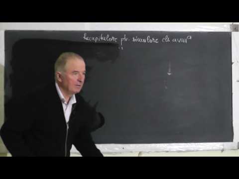 1/3 Lectia 1421 Recapitulare pentru simulare: Problema la geometrie data in 2015 si altele Clasa 8