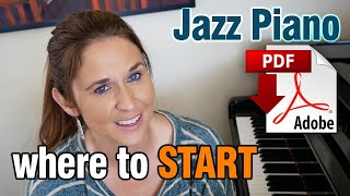 Jazz Piano: WHERE TO START (ii V7 Is with 3rds & 7s)