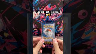 $80 did I get scammed? #pokemon #pokemonchannel #pokemoncards #pokemontcg #fyp #rayquaza