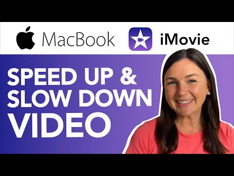 iMovie on Mac: How to Speed Up or Slow Down a Video File or Project in iMovie on a MacBook