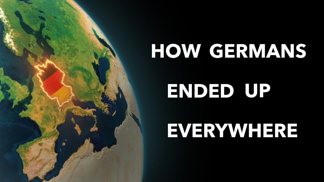 The German diaspora, mapped