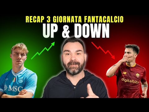🚦Who's UP and who's DOWN after the 3rd DAY of Fantacalcio👉 COMMENT and RECAP