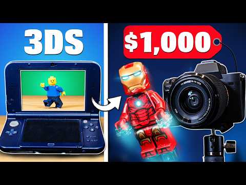 I animated LEGO with EVERY CAMERA so you don't have to... (stop motion)